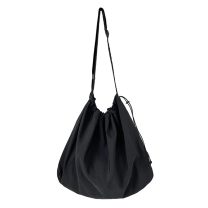 2023 Drawstring Shoulder Bag for Women Girl Nylon Tote Bag Crossbody Bag