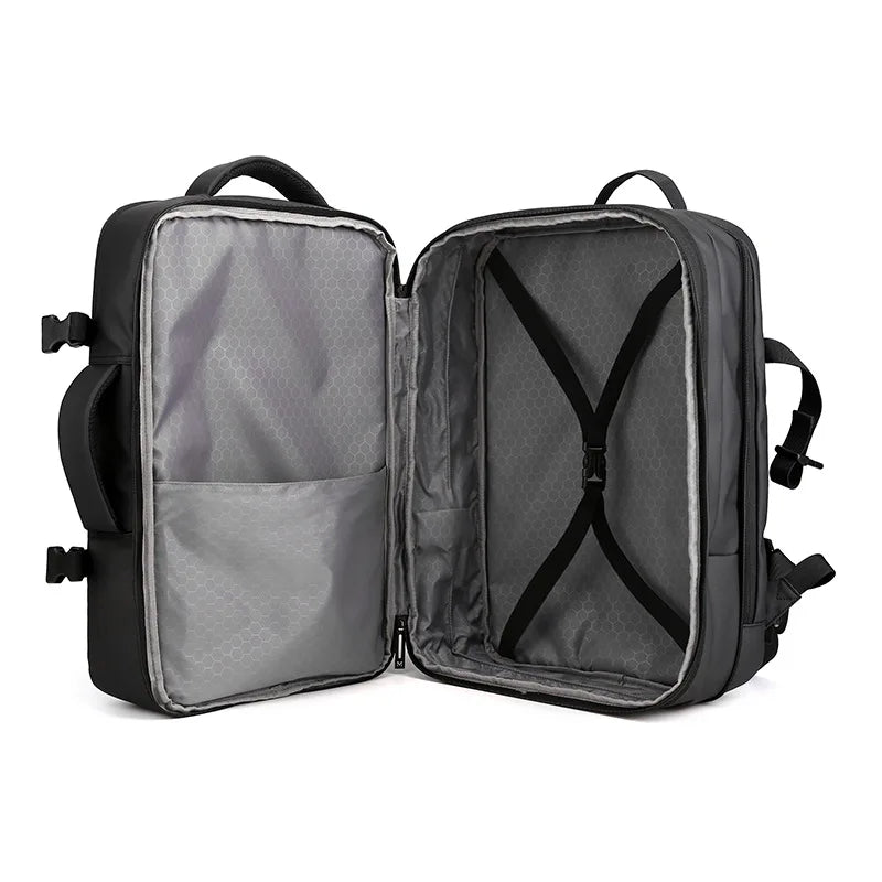 2023 Expandable men's Backpacks Large Capacity Waterproof Laptop Backpack travel bag USB charging Backpack Business Male Mochila