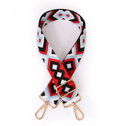 2023 Fashion Embroider Women Bag Accessories Bag Strap High Quality Shoulder Bag Strap Replacement Adjustable Removable BagStrap