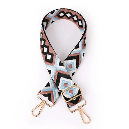2023 Fashion Embroider Women Bag Accessories Bag Strap High Quality Shoulder Bag Strap Replacement Adjustable Removable BagStrap