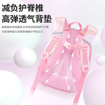 2023 Fashion Flower School Bags Girls Backpack Light Weight Kindergarten Child Kawaii Book Bag Kids Mochila Escolar Para Meninas