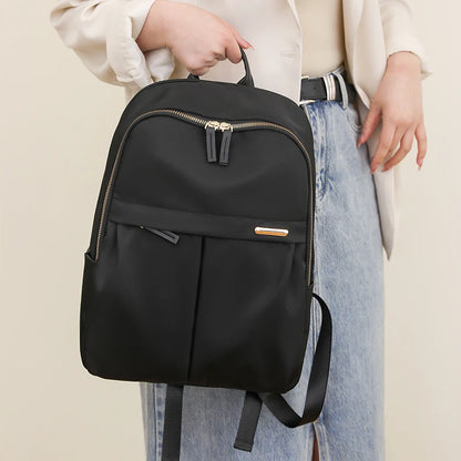 2023 Fashion Multifunctional Trend Women Backpack 14 Inch Laptop Bag Pack Travel Student Schoolbag Teen Girl Bookbag рюкзак женс