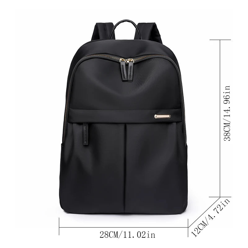 2023 Fashion Multifunctional Trend Women Backpack 14 Inch Laptop Bag Pack Travel Student Schoolbag Teen Girl Bookbag рюкзак женс