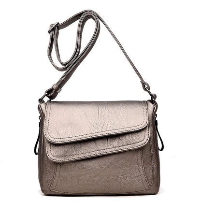 2023 Fashion Soft Leather Shoulder Bags Luxury Women Handbags Designer Brand Casual Crossbody Bags For Women Sac a Main Female