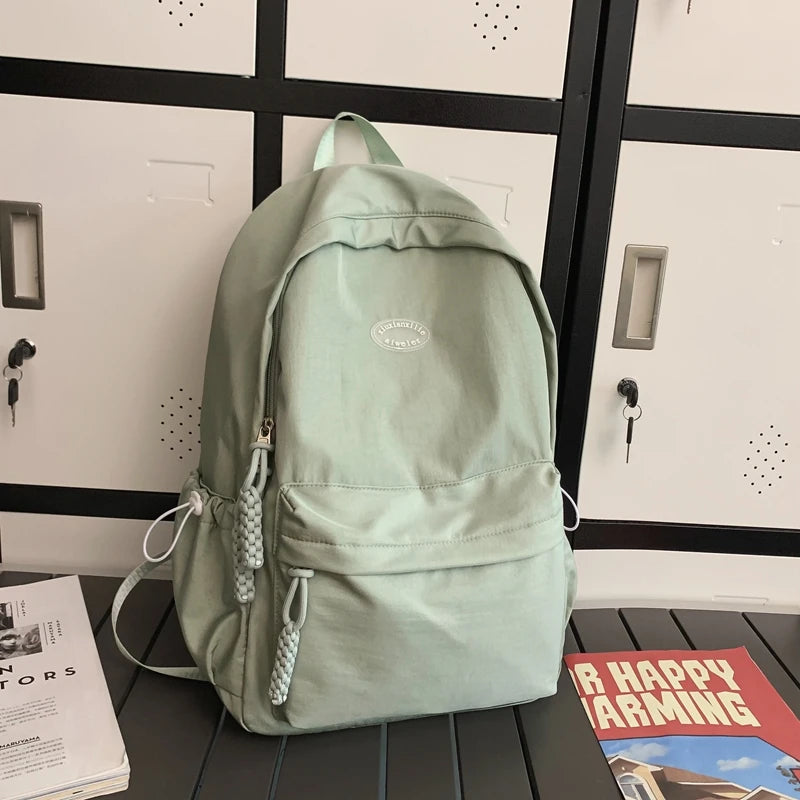 2023 Female Kawaii College Bag Student Women Backpacks Cool Teenage Girl Boy Teenager School Bag Ladies Fashion Backpack Trendy