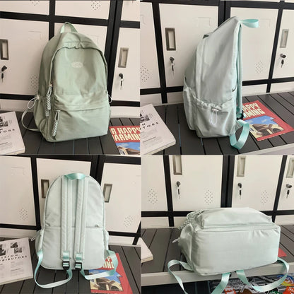 2023 Female Kawaii College Bag Student Women Backpacks Cool Teenage Girl Boy Teenager School Bag Ladies Fashion Backpack Trendy