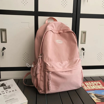 2023 Female Kawaii College Bag Student Women Backpacks Cool Teenage Girl Boy Teenager School Bag Ladies Fashion Backpack Trendy