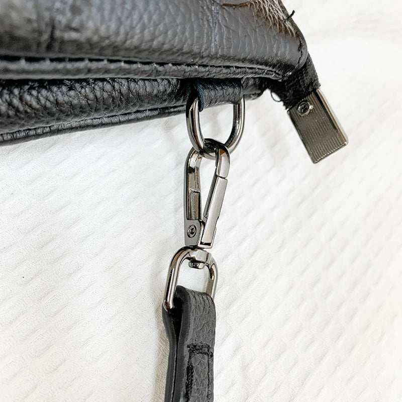2023 Female Small Messenger Tote Sac Luxury Genuine Leather Women's Phone Bag Wallets Fashion Shoulder Messenger Bags For Women