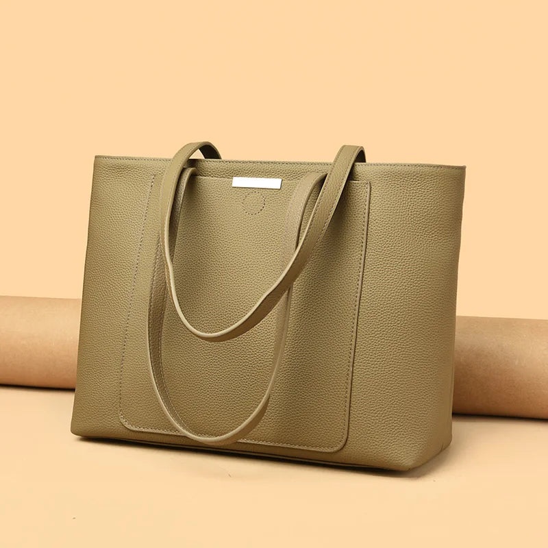 2023 Genuine Leather Handbag High Quality Female Messenger Bag Luxury Designer Soft Cow Leather Shoulder Crossbody Bag For Women