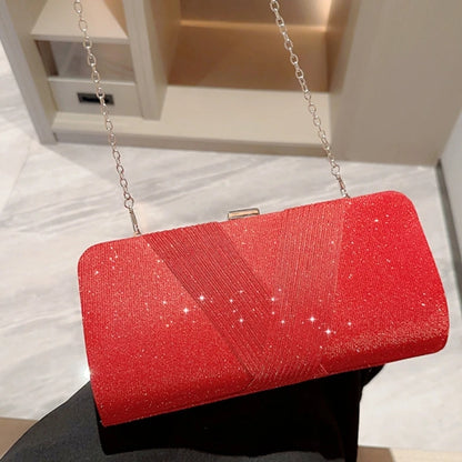 2023 Glitter Lady Purse Wedding Clutches Handbag for Women Girl Shoulder Crossbody Bags Fashion Sparkling Evening Bag
