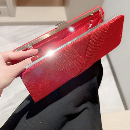 2023 Glitter Lady Purse Wedding Clutches Handbag for Women Girl Shoulder Crossbody Bags Fashion Sparkling Evening Bag