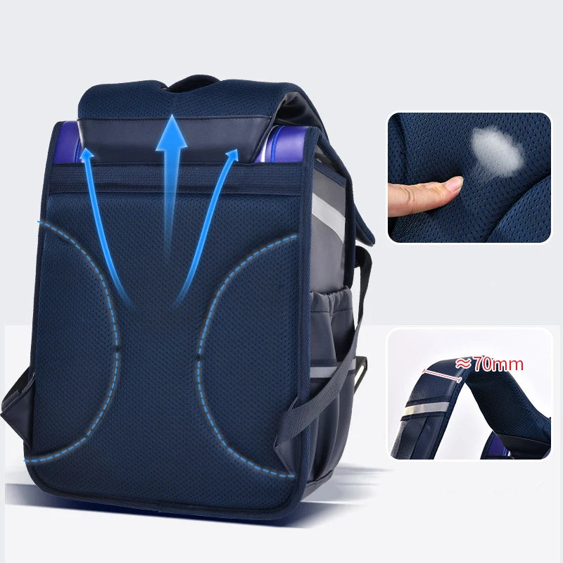 2023 Hard Nylon School Bags for Teenager Girls Space Schoolbag Children Backpack Boys Primary Back pack Kids Waterproof Rucksack