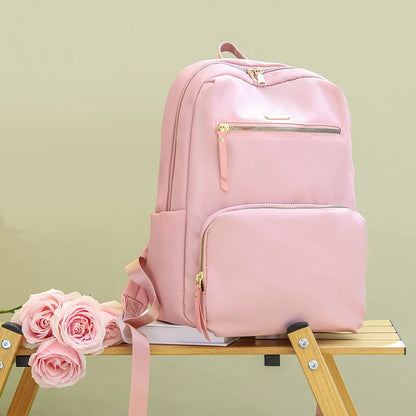 2023 High Quality Oxford Designer Fashion Women Backpack Soft Touch Multiple Pockets Small Backpack Female Ladies Shoulder Bag