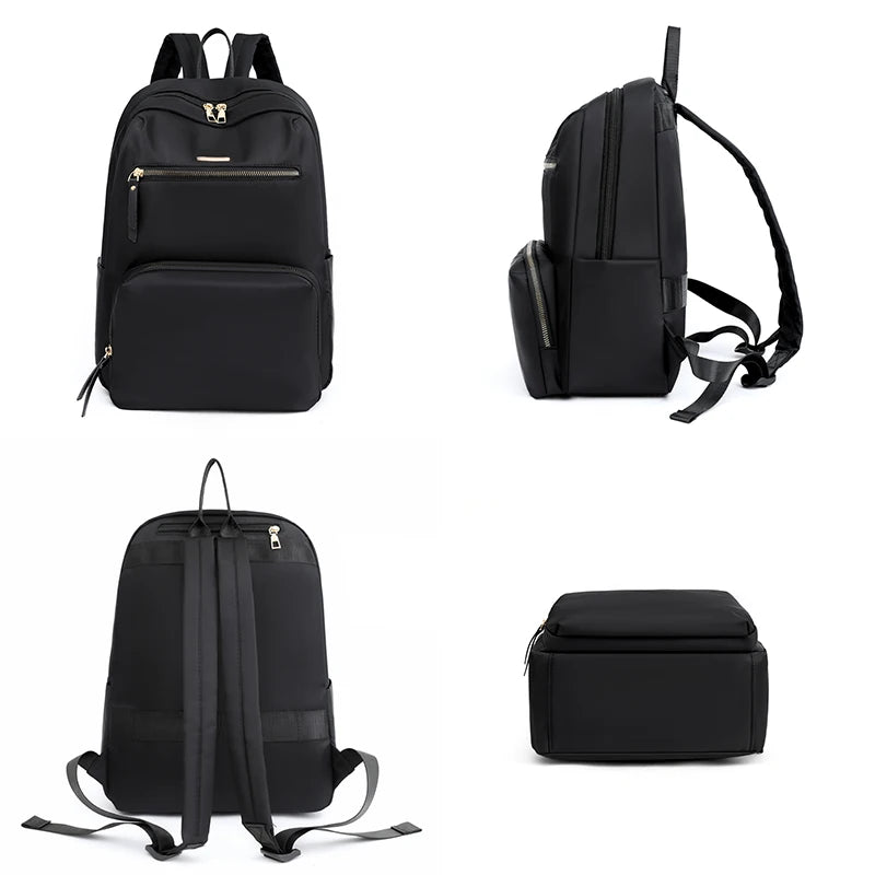 2023 High Quality Oxford Designer Fashion Women Backpack Soft Touch Multiple Pockets Small Backpack Female Ladies Shoulder Bag