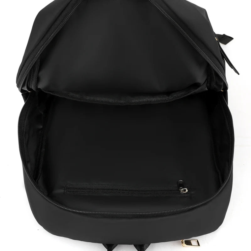 2023 High Quality Oxford Designer Fashion Women Backpack Soft Touch Multiple Pockets Small Backpack Female Ladies Shoulder Bag