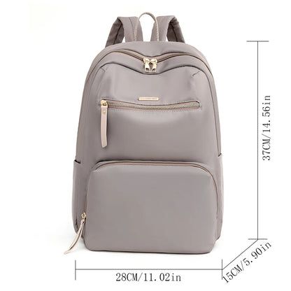2023 High Quality Oxford Designer Fashion Women Backpack Soft Touch Multiple Pockets Small Backpack Female Ladies Shoulder Bag