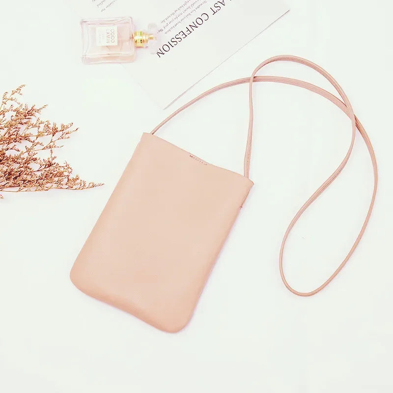 2023 Korean Ins Simple Satchel Mini Messenger Bag Women PU Leather Square Handbags Trend Crossbody Bolsa Feminina Lady Phone Bag