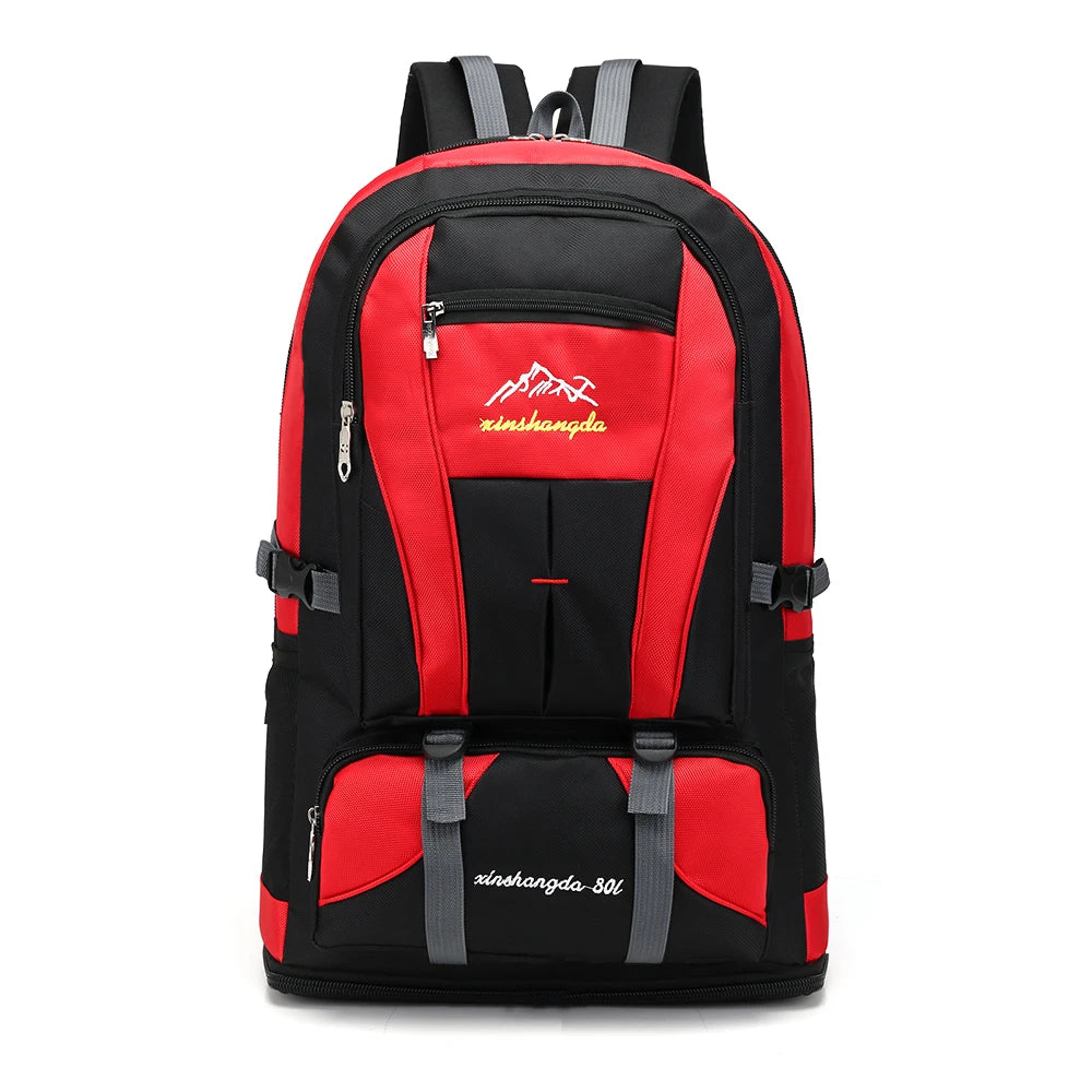 2023 Large Capacity 80L Climbing Backpack For Men Unisex Travel Multi-Purpose Hiking Camping Big Bags Sports Women Rucksacks