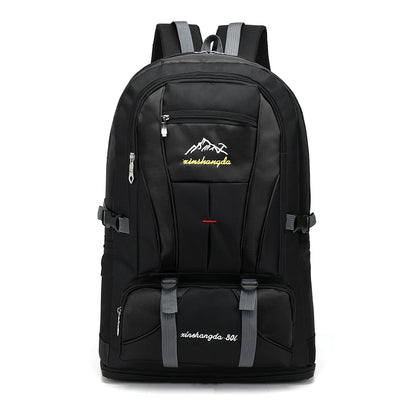 2023 Large Capacity 80L Climbing Backpack For Men Unisex Travel Multi-Purpose Hiking Camping Big Bags Sports Women Rucksacks
