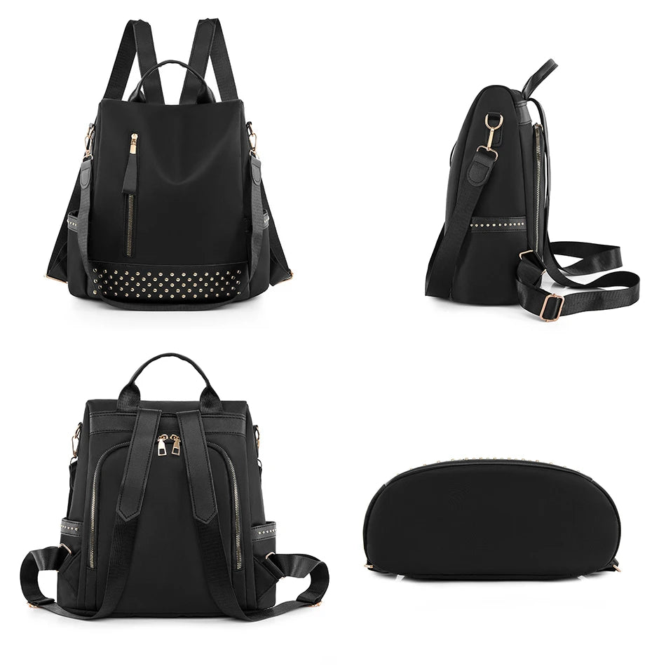 2023 Large Capacity Anti Theft Backpacks Fashion Printed Backpack Mommy Travel Bags Women's Small Brand Designer School Bags Sac