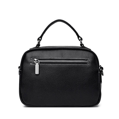 2023 Luxury Cow Leather Women Shoulder Crossbody Bag Fashion Female Messenger Phone Bag 100% Genuine Leather Women's Bag Handbag