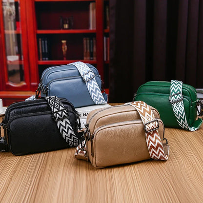 2023 Luxury Designer Casual Female Purses and Handbags Ladies Messenger Bags Genuine Leather Shoulder Crossbody Bags for Women