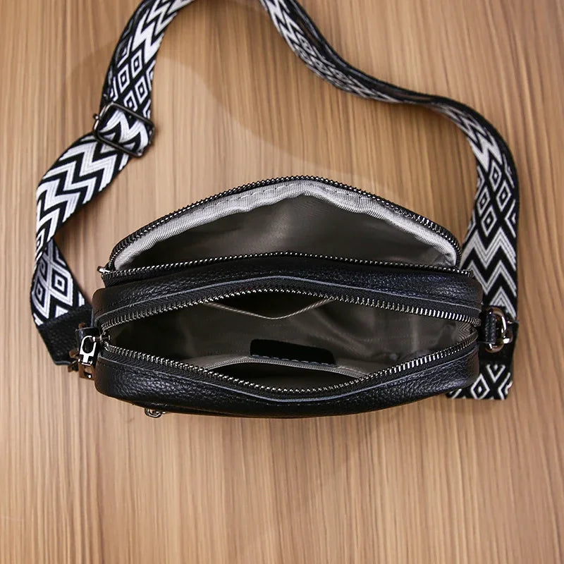 2023 Luxury Designer Casual Female Purses and Handbags Ladies Messenger Bags Genuine Leather Shoulder Crossbody Bags for Women