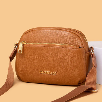 2023 Luxury Designer Cowhide Women Retro Shoulder Handbags Genuine Leather Bag Tote Bags Female Small Crossbody Bag Girl Purses