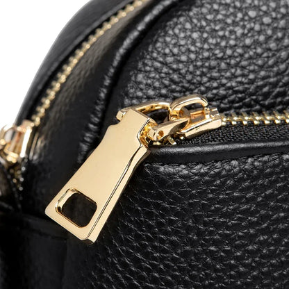 2023 Luxury Designer Cowhide Women Retro Shoulder Handbags Genuine Leather Bag Tote Bags Female Small Crossbody Bag Girl Purses