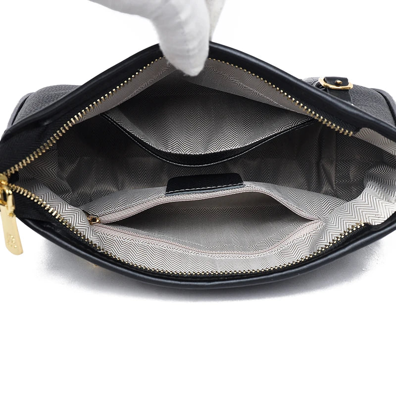2023 Luxury Designer Handbags Female Solid Color Messenger Tote Sac High Quality Genuine Leather Women Shoulder Crossbody Bags