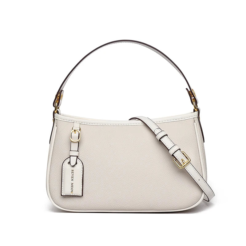 2023 Luxury Designer Handbags Female Solid Color Messenger Tote Sac High Quality Genuine Leather Women Shoulder Crossbody Bags