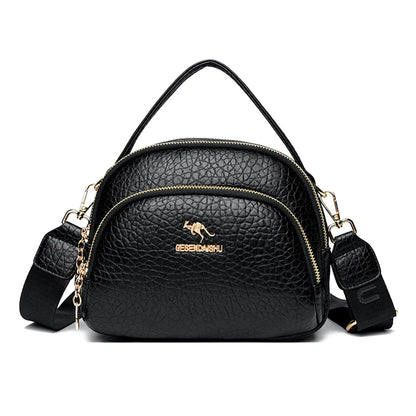 2023 Luxury Leather Large Capacity Women Shoulder Crossbody Bags Fashion Handbags Women's Bag Designer Female Messenger Tote Sac