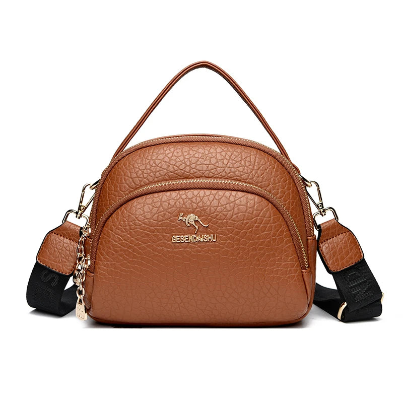 2023 Luxury Leather Large Capacity Women Shoulder Crossbody Bags Fashion Handbags Women's Bag Designer Female Messenger Tote Sac