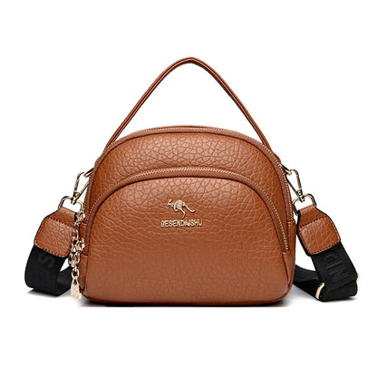 2023 Luxury Leather Large Capacity Women Shoulder Crossbody Bags Fashion Handbags Women's Bag Designer Female Messenger Tote Sac