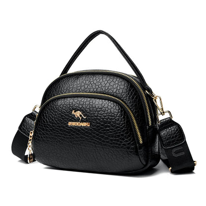 2023 Luxury Leather Large Capacity Women Shoulder Crossbody Bags Fashion Handbags Women's Bag Designer Female Messenger Tote Sac