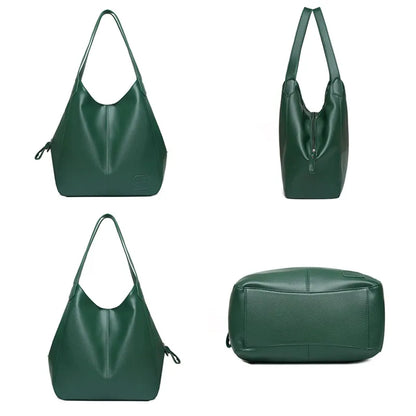 2023 Luxury Shoulder Crossbody Bags for Women Designer Soft PU Leather Women's Handbags Large Capacity Female Messenger Tote Sac