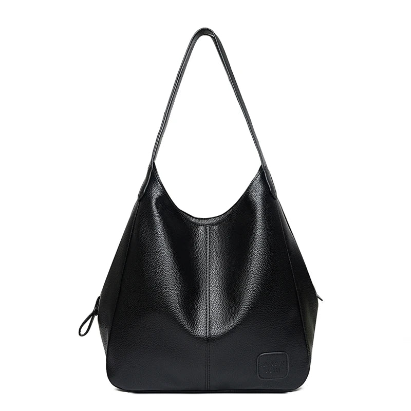 2023 Luxury Shoulder Crossbody Bags for Women Designer Soft PU Leather Women's Handbags Large Capacity Female Messenger Tote Sac