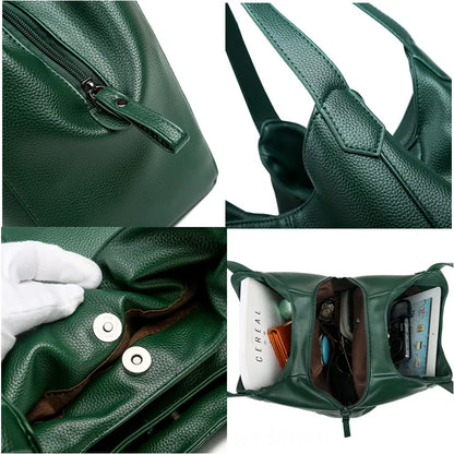 2023 Luxury Shoulder Crossbody Bags for Women Designer Soft PU Leather Women's Handbags Large Capacity Female Messenger Tote Sac