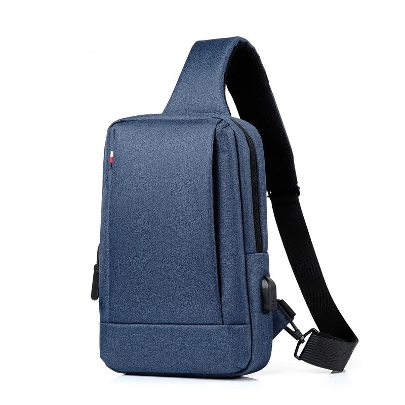 2023 Luxury Sling Crossbody Chest Bag Oxford Waterproof Boys One Shoulder Mens Tactical Backpack Outdoor Multi-Purpose Pack