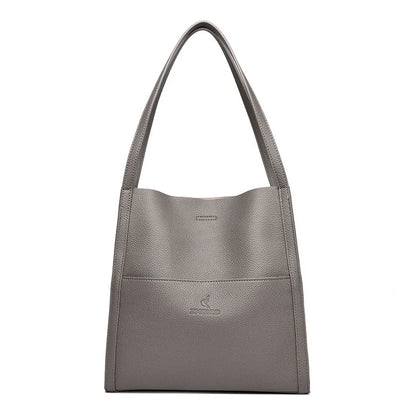 2023 Luxury Soft Leather Handbags For Women New Designer Ladies Shoulder Bags Large Capacity Shopper Casual Tote Bags Bolsas