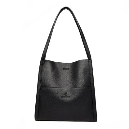 2023 Luxury Soft Leather Handbags For Women New Designer Ladies Shoulder Bags Large Capacity Shopper Casual Tote Bags Bolsas