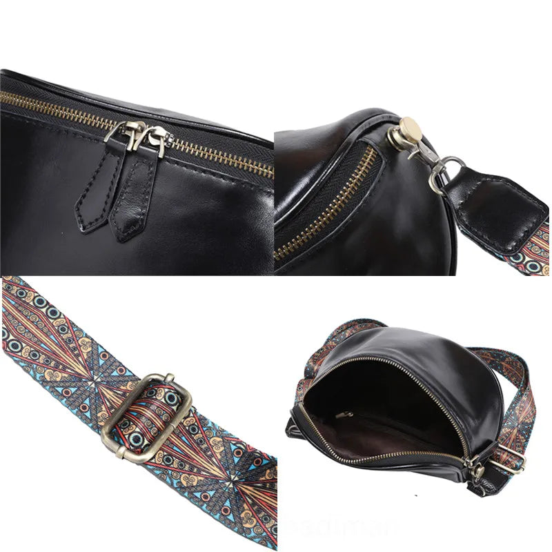2023 Luxury Women's Handbag Designer Female Messenger Tote Sac High Quality Solid Color Leather Shoulder Crossbody Bag For Women