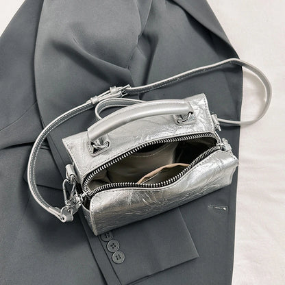 2023 Luxury Women's Handbag Designer Female Messenger Tote Sac High Quality Solid Color Leather Shoulder Crossbody Bag For Women