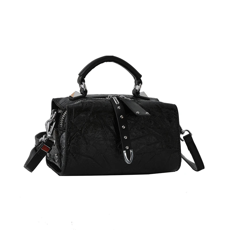 2023 Luxury Women's Handbag Designer Female Messenger Tote Sac High Quality Solid Color Leather Shoulder Crossbody Bag For Women