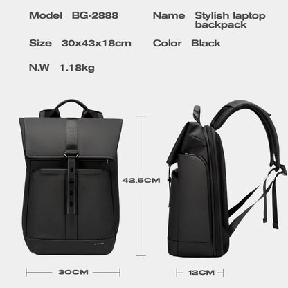 2023 Men's Backpack Business Fashion Man Waterproof Bag Large Capacity 15.6 Inch Laptop Bag Male Backpack High Quality