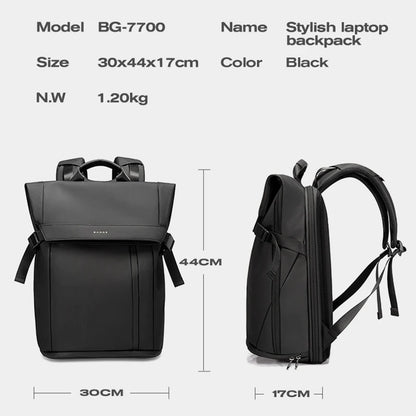 2023 Men's Backpack Fashion 15.6 in Laptop Man Backpack Bag Unisex Black Male Business Backpack Women Mochila