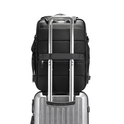 2023 Men's Backpack Men Business Travel Backpack Women School Expandable USB Bag Large Capacity 15.6 Laptop Waterproof Fashion