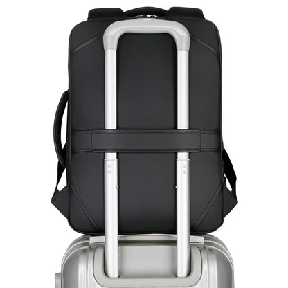 2023 Mens USB Charging Backpack 14 15.6 inch Laptop Bags Male Business Bagpacks Waterproof Multifunctional Travel Bag mochila