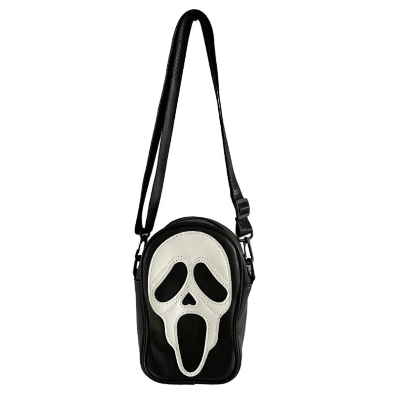 2023 NEW Casual Shoulder Bags Versatile Funny Bags Travel Bags Fashion Chest Bag Crossbody Bags for Teen Boy Girl GhostFace Bags