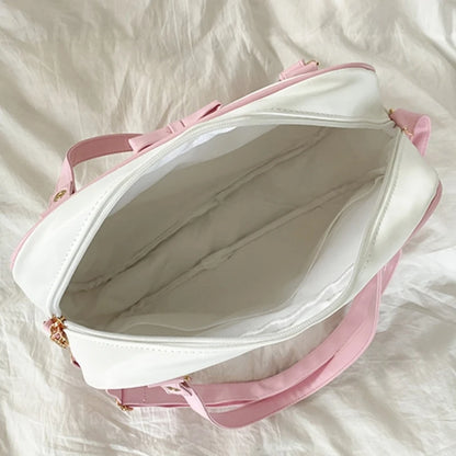 2023 NEW JK Uniform Handbag School Book Bag Crossbody Shoulder Bag Fashion Tote Bag for Girl Versatile Bag